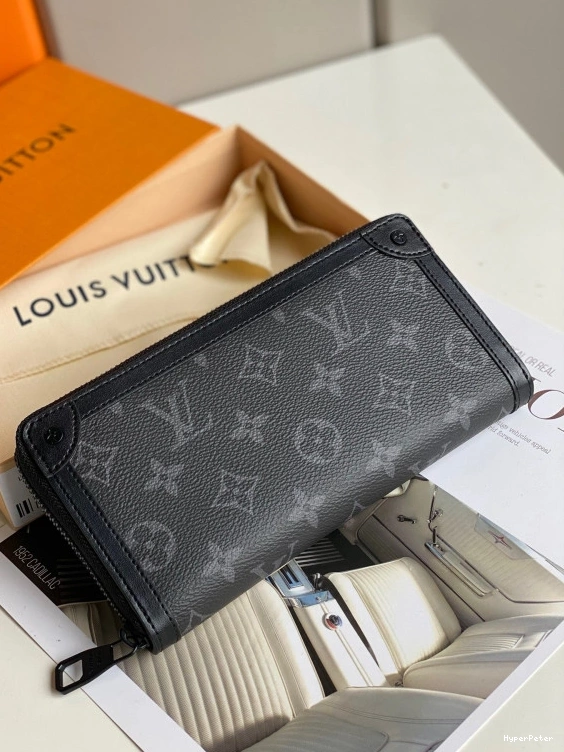 LOUIS TRUNK VUITTON ZIPPY WALLET 0824